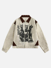 Vintage Doberman Graphic Jacket