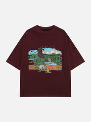 Vintage Eagle Print Tee