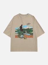 Vintage Eagle Print Tee