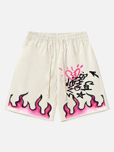 Vintage Flame Shorts