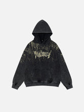 Vintage Letter Hoodie