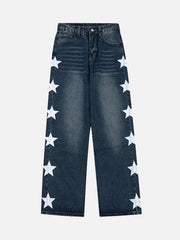 Vintage Star Denim Pants