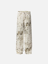 Vintage Tie-Dye Straight Jeans
