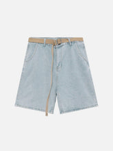Vintage Washed Belt Jorts