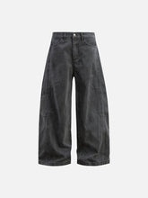 Vintage Washed Distressed Jeans