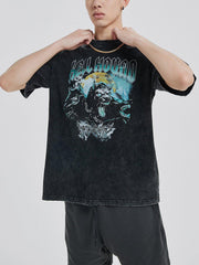Vintage Washed Print Tee