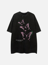 Washed Butterfly Graphic Tee
