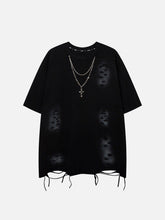 Washed Distressed Tee