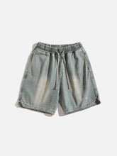 Washed Embroidery Jorts