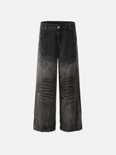 Washed Graphic Jeans
