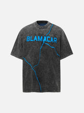 Washed Lightning Oversized T-Shirt