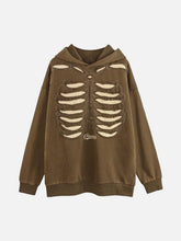 Washed Streetwear Aged Look Hoodie