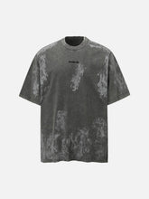 Washed Tie-Dye Short Sleeve T-Shirt