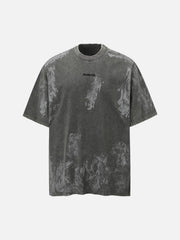 Washed Tie-Dye Short Sleeve T-Shirt