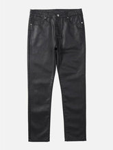 Waxed Slim Pants