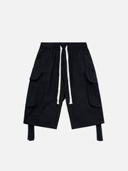 Woven Ribbon Big Pocket Short