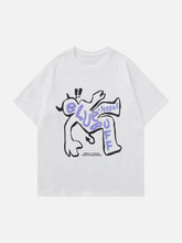Wrestling Demon Print Tee