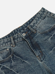Texture Washed Longline Jorts