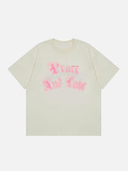 Tie Dye Flocked Star Tee