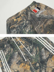 Tree Branches Digital Print Drapey Pants