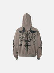 Triple Eye Graphic Hoodie