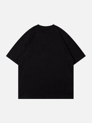Vintage Cartoon Print Tee