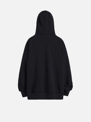 Vintage Distressed Pearls Hoodie
