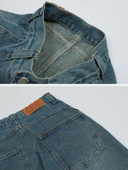 Vintage Folded Jeans