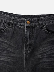 Vintage Folds Loose Jeans
