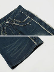 Vintage Fringe Jeans