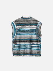 Vintage Gradient Sweater Vest
