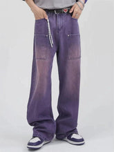 Vintage Solid Gradient Jeans