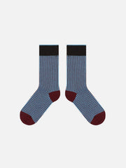 Vintage Stripe Plaid Socks