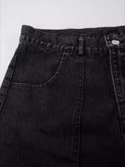 Washed Cargo Jeans