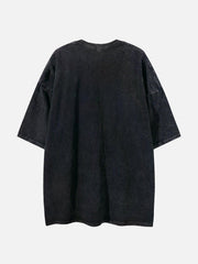 Washed Castle Print Tee