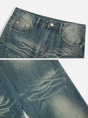 Wrinkle Vintage Washed Jeans