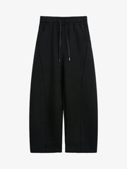 Deconstructed Split Drawstring Casual Sweatpants