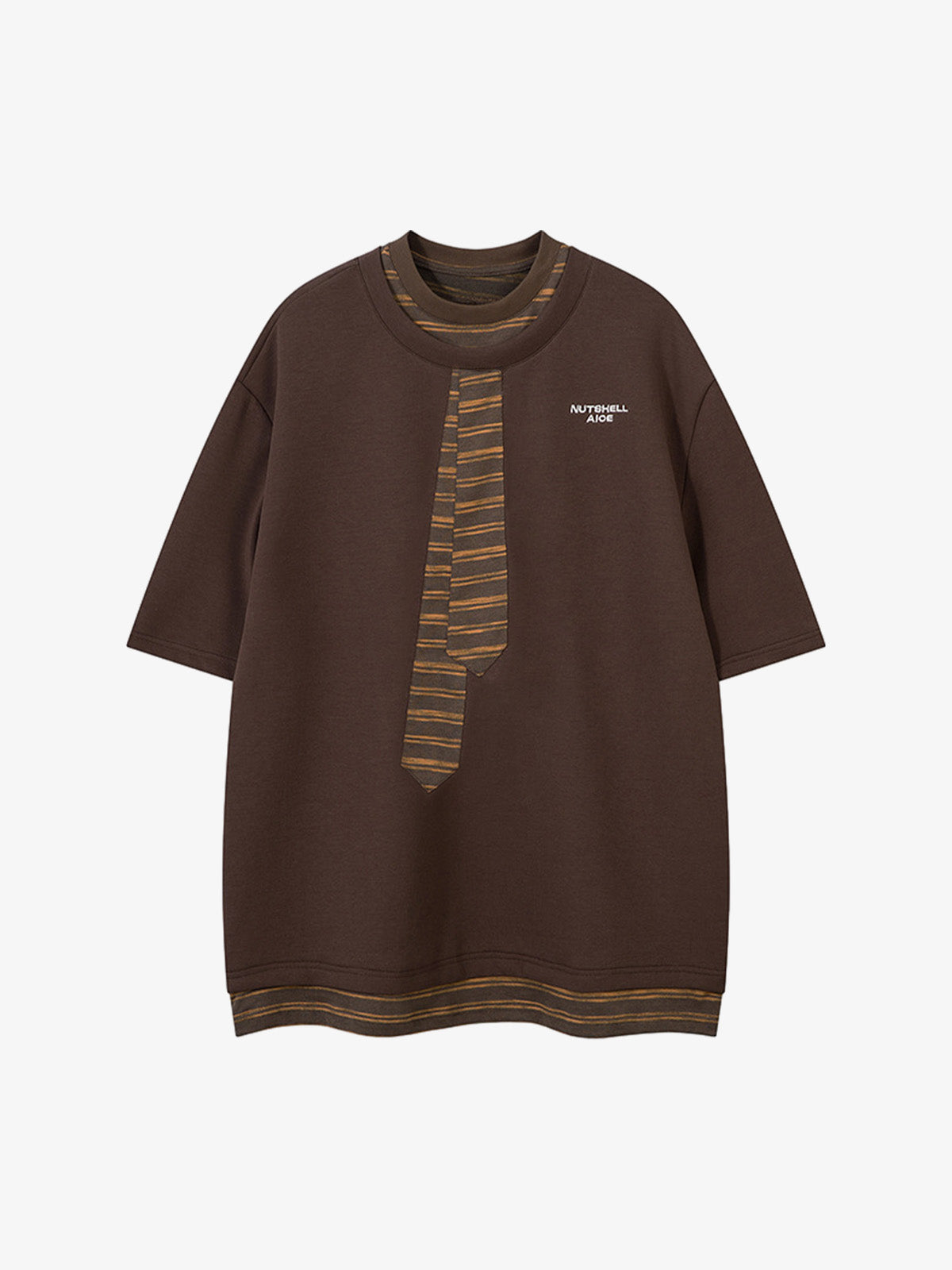 High Street Tie Embroidered Design T-Shirt