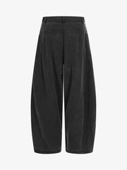Riveted Pleated Casual Scimitar Pants