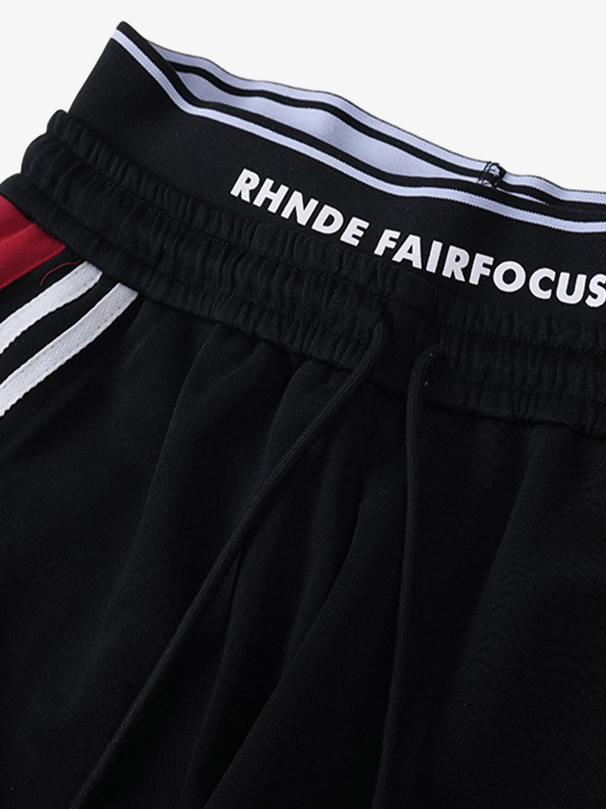 Retro Striped Double Waist Pants