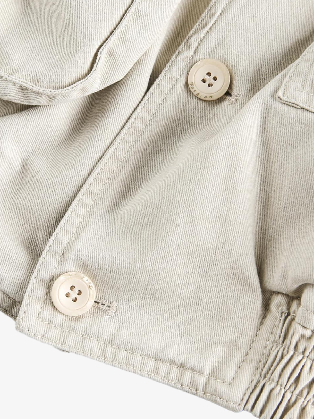 Street Multi-Pocket Cropped Work Jacket