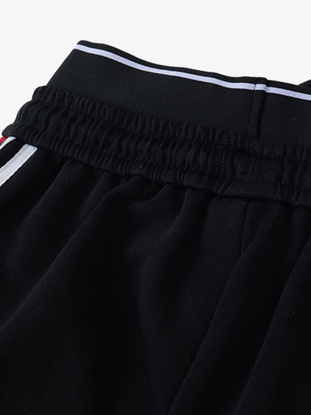Retro Striped Double Waist Pants