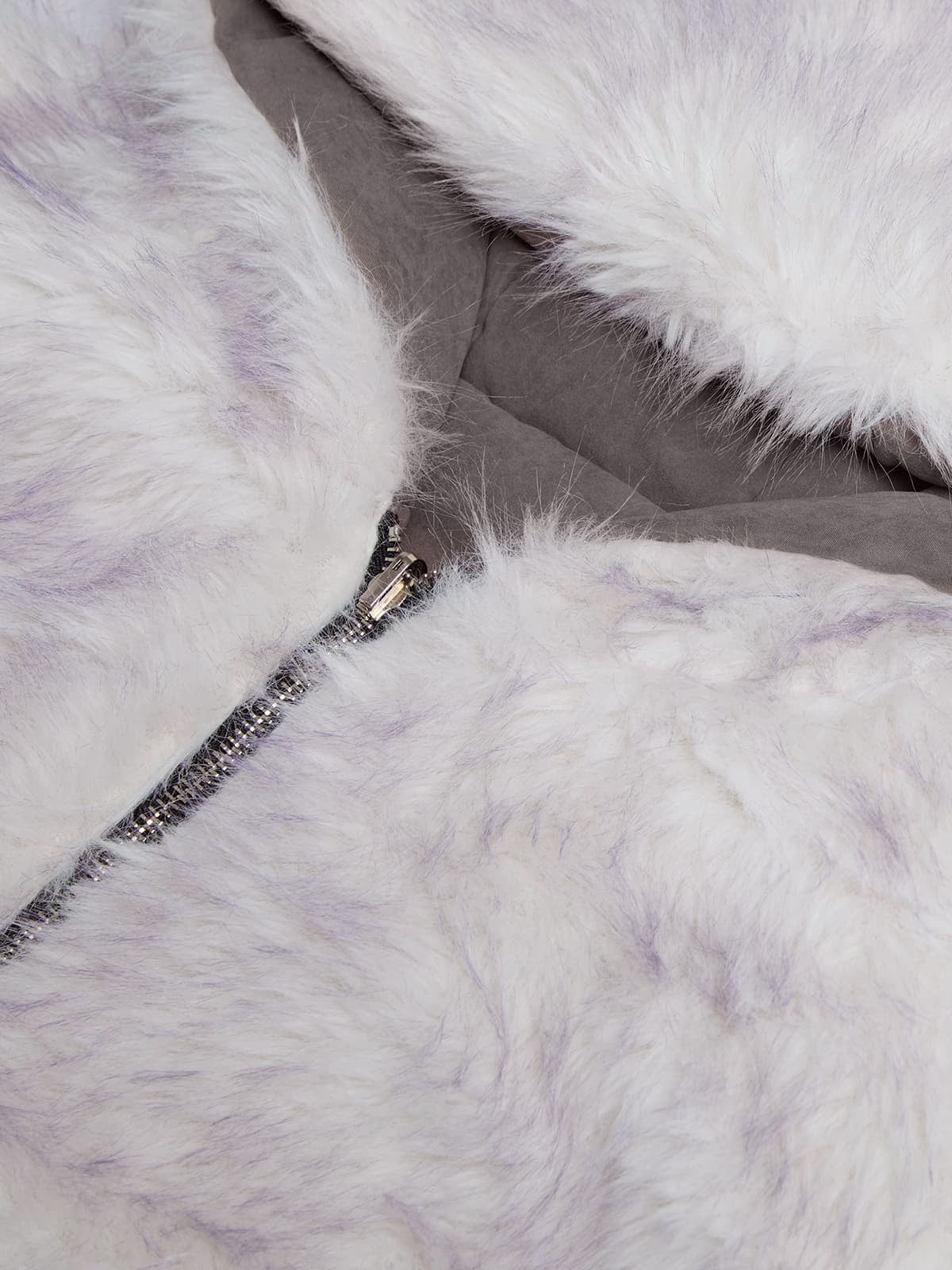 Oversized Reversible Fur Hooded Jacket
