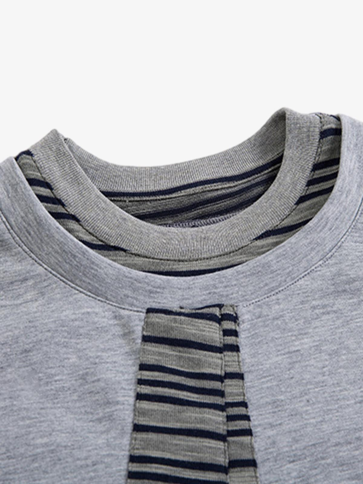 High Street Tie Embroidered Design T-Shirt