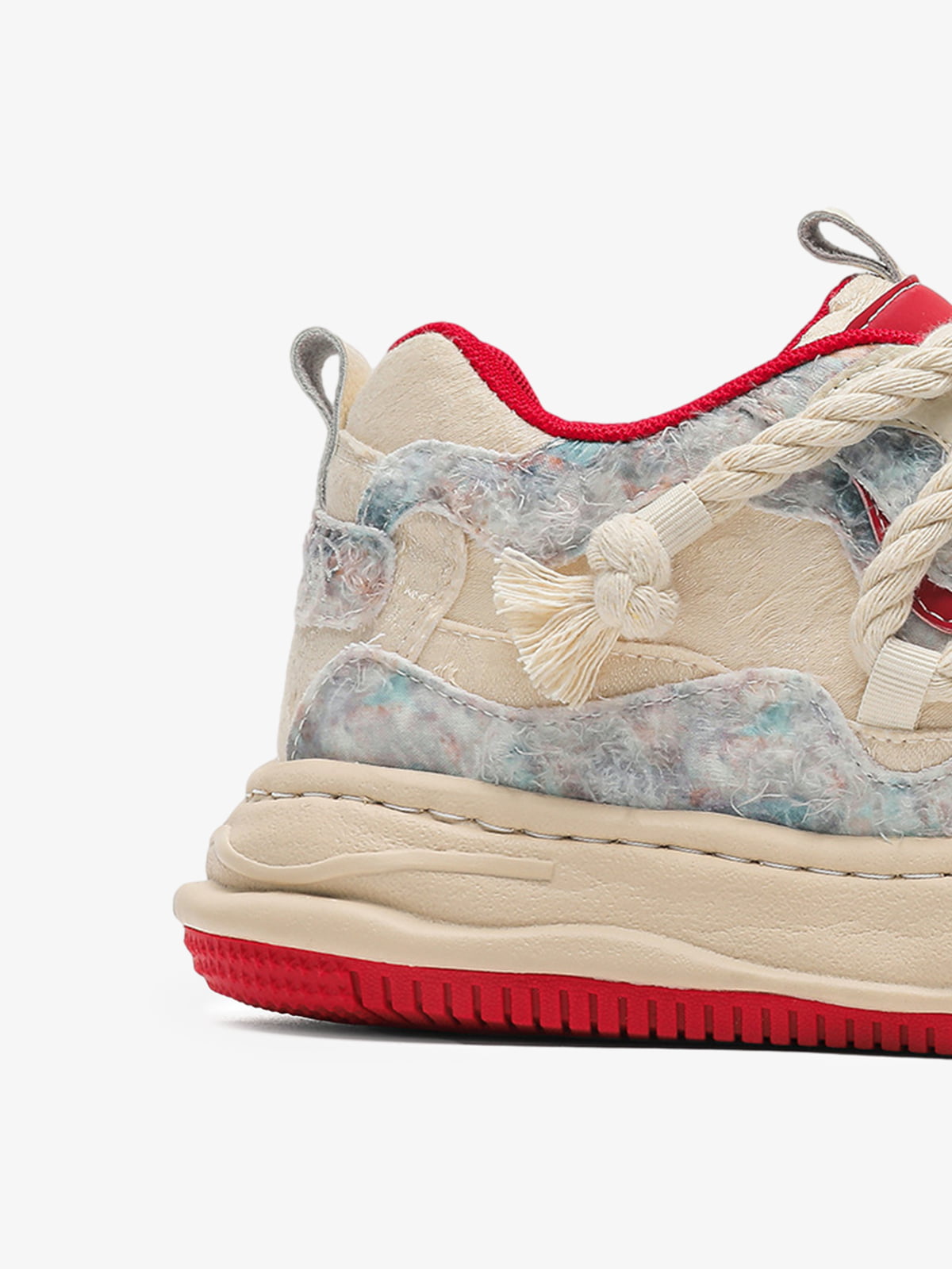 Street Deconstructed Color Splash Sneakers