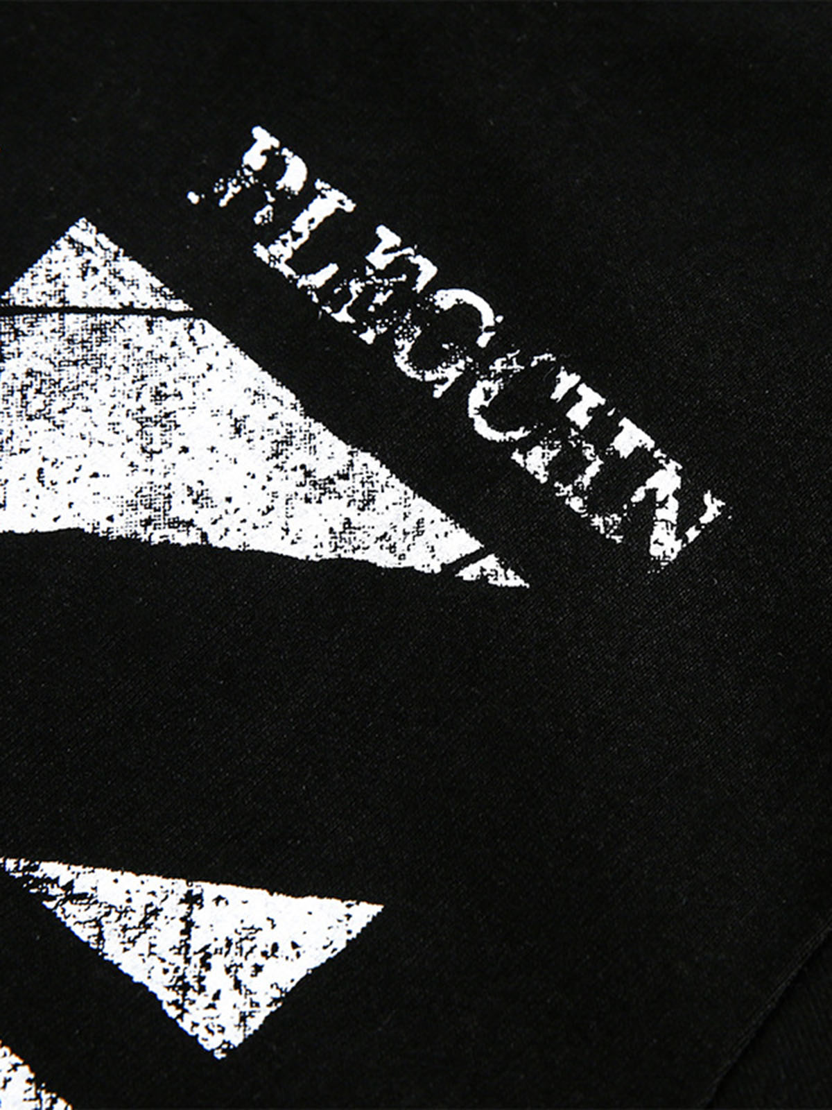 Double Collar Design Printed T-Shirt
