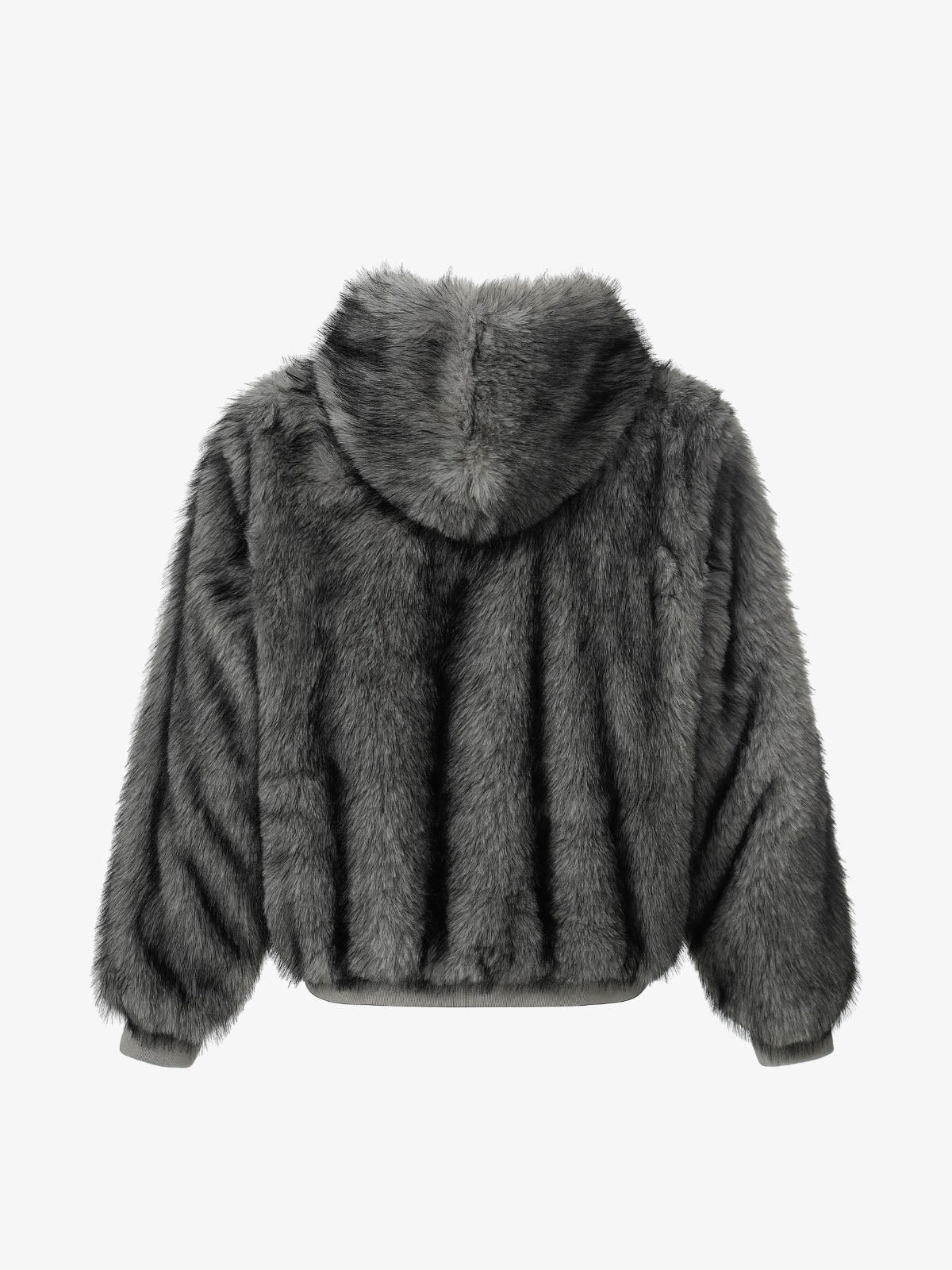 Street Fur Reversible Hooded Jacket