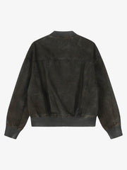 Retro Wasteland Dirty Dyed Denim Jacket