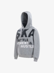 Retro Letter Print Thickened Hoodie