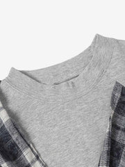 Vintage Bow Design Long-Sleeved T-Shirt